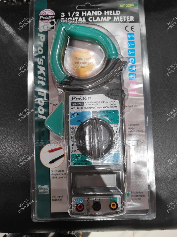 Meter Clamp Digital 3-1/2 1000A - main view