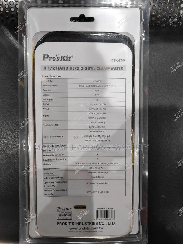 Meter Clamp Digital 3-1/2 1000A - thumbnail 3