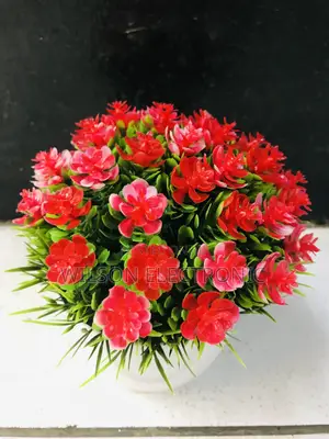 Artificial Flowers With a Pot