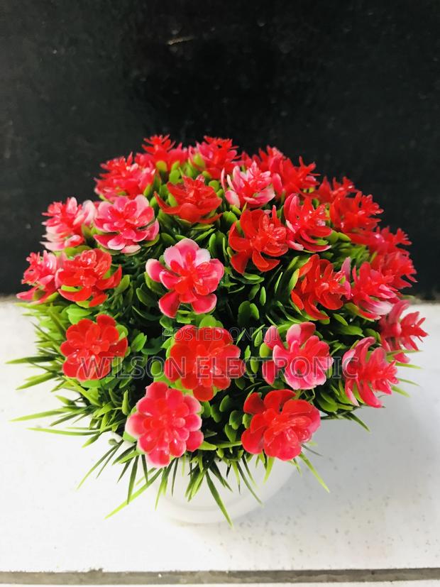 Artificial Flowers With a Pot
