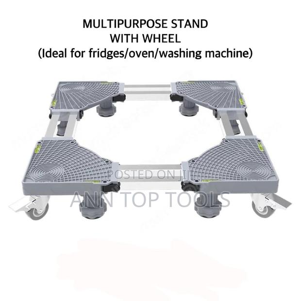 Multipurpose Stand With Wheels for Fridge or Wash Machines - main view