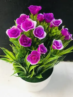 Artificial Flowers. Potted Flowers