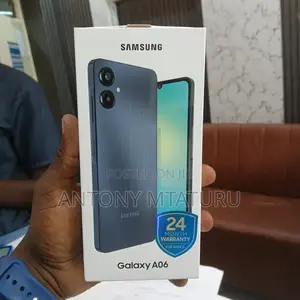New Samsung Galaxy A06 64 GB Black
