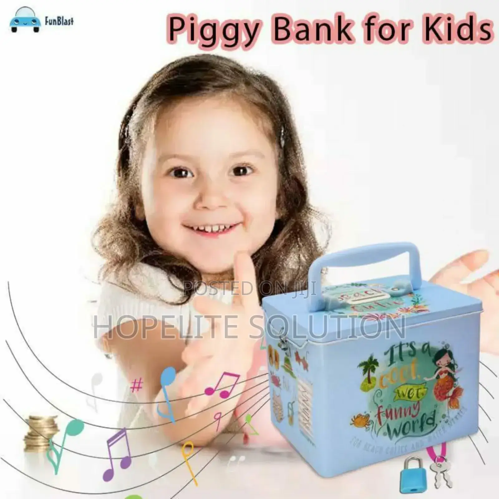 Cool World Piggy Bank