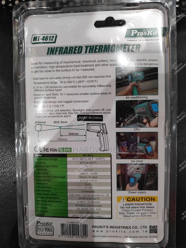 Thermometer Laser Infrared - thumbnail 4