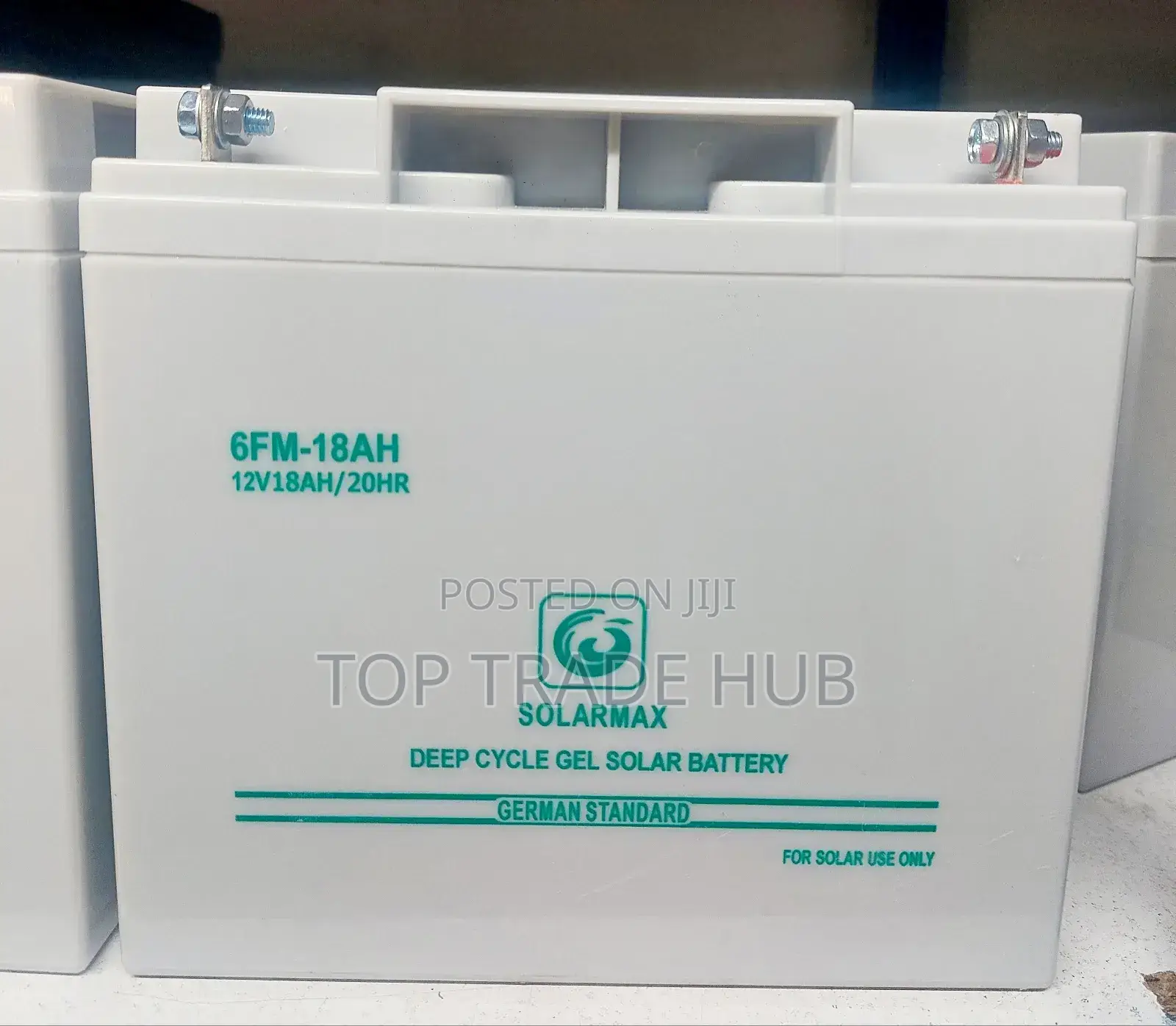 Solarmax 18ah Gel Solar Battery