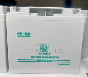 Solarmax 18ah Gel Solar Battery