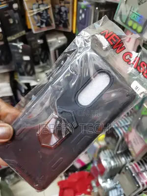 Xiaomi Mi 8 Case, Metal Ring Kickstand Shockproof -Black