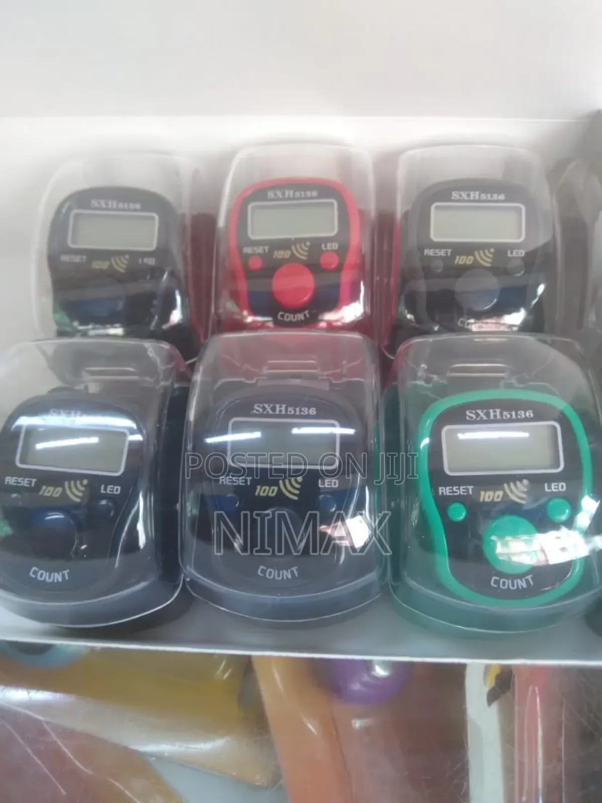 Digital Led Hand Tally Counter Multiple Colours
