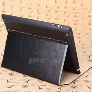iPad 2/3/4 Leather Case - Black