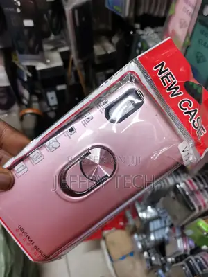 Vivo V11 Case Shockproof Kickstand With 360 Ring Holder-Pink