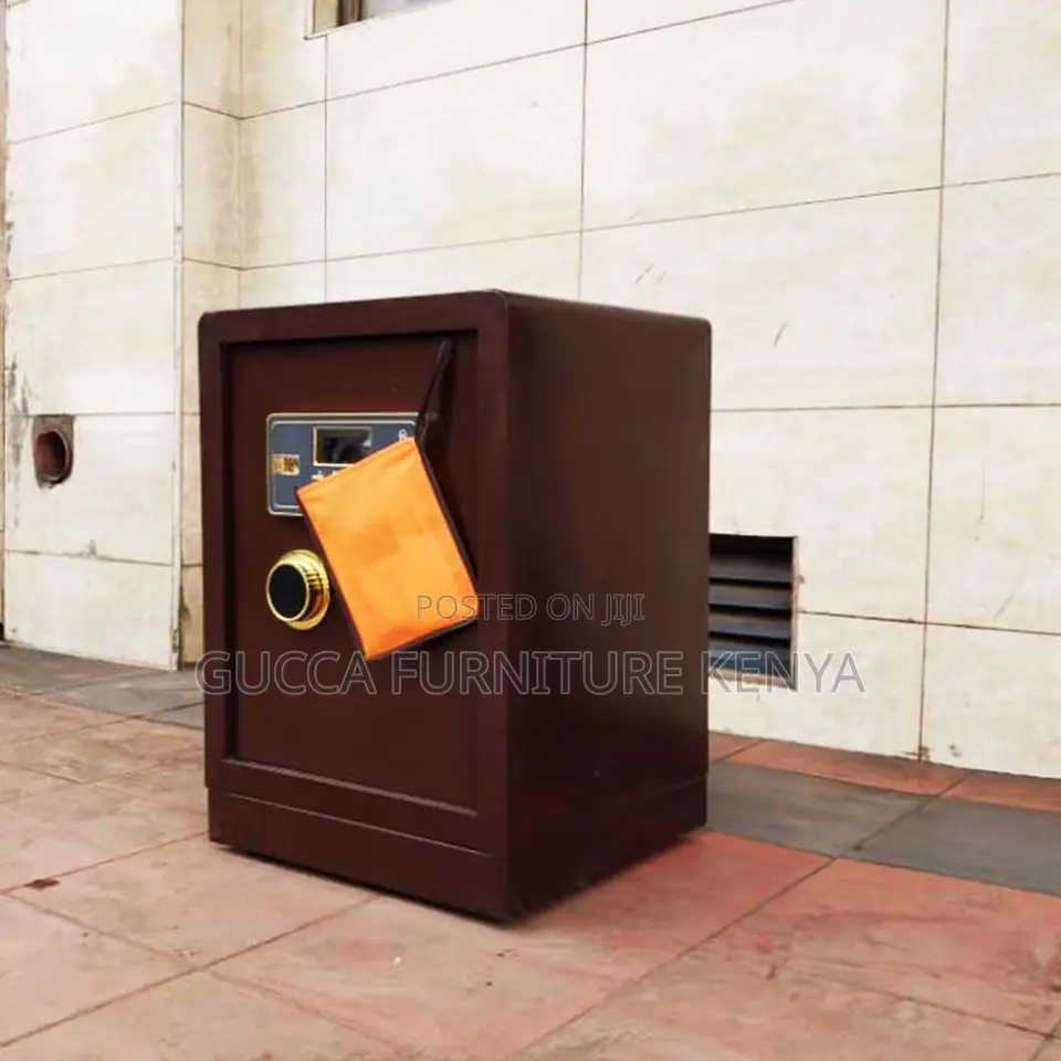 Cabinets:60kgs Fireproof Biometric Steel Safe Box
