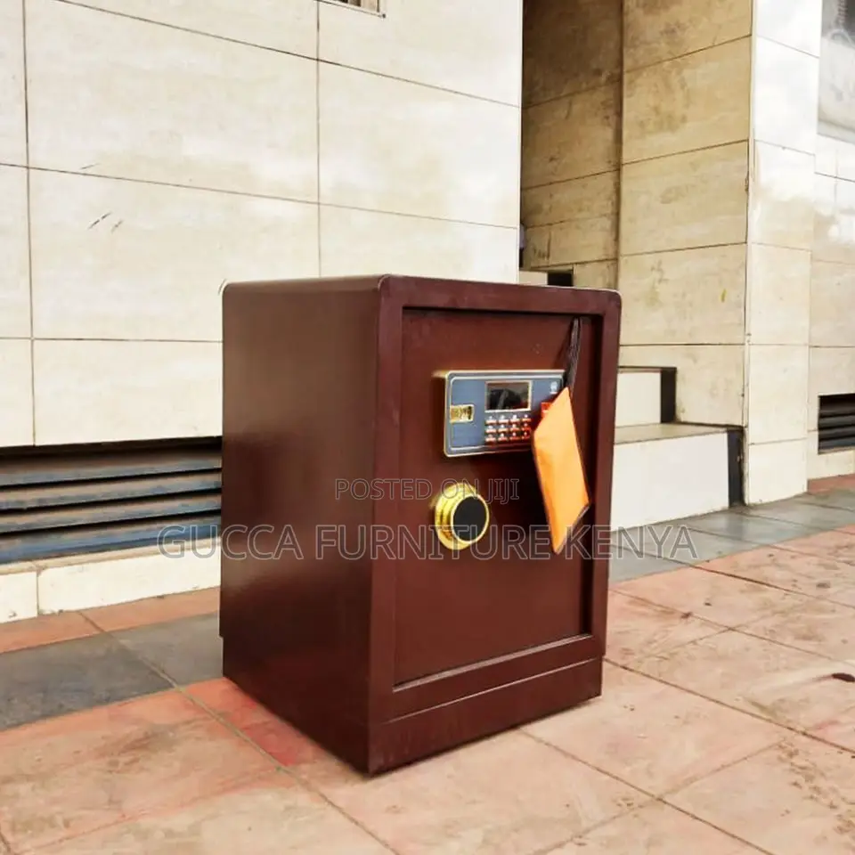 Cabinets:60kgs Fireproof Biometric Steel Safe Box