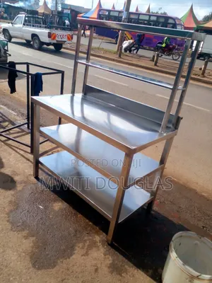 Double Phase Stainless Steel Working Table Top
