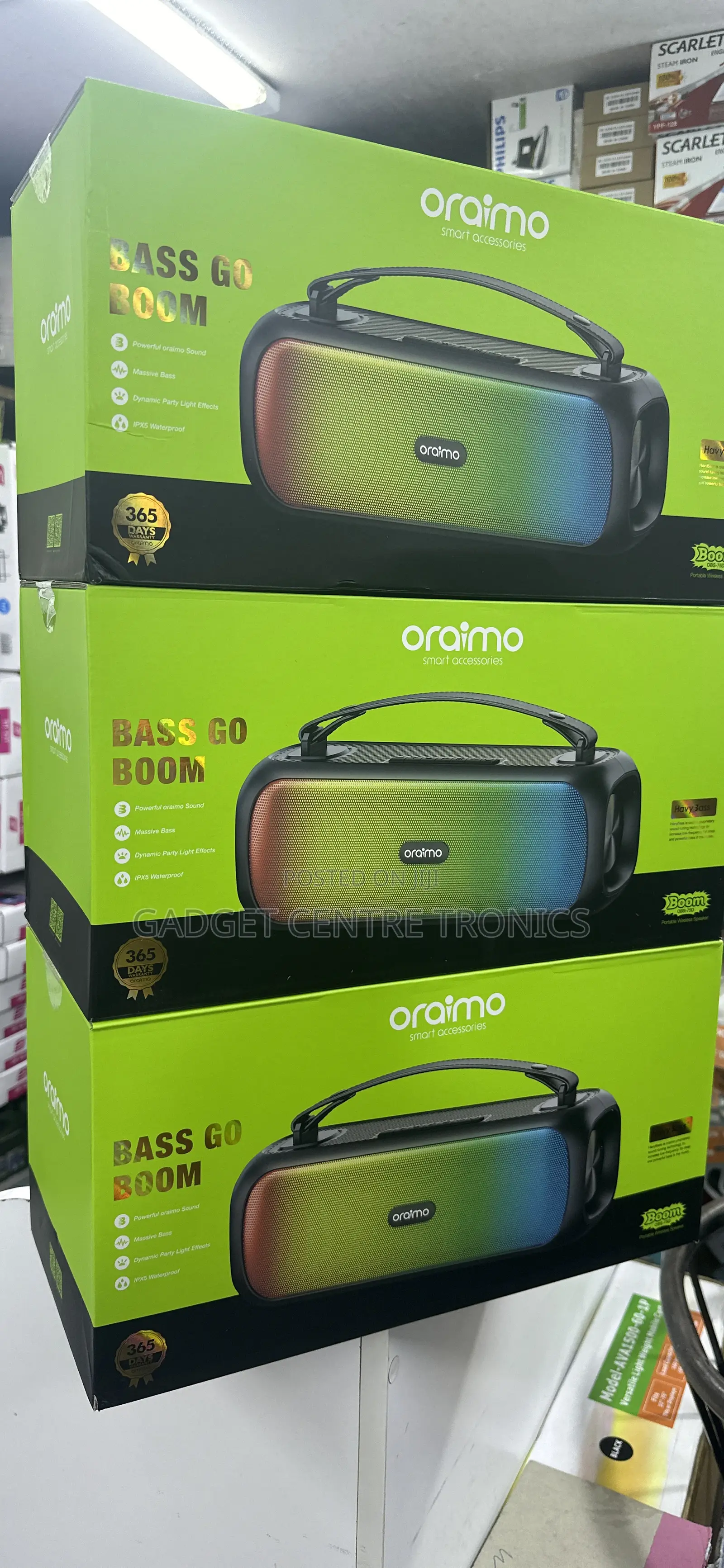Oraimo Bass Sound Blutooth Speaker Bass Go Boom