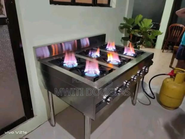 Stable Best Four Burner Stainless Steel Gas Cooker