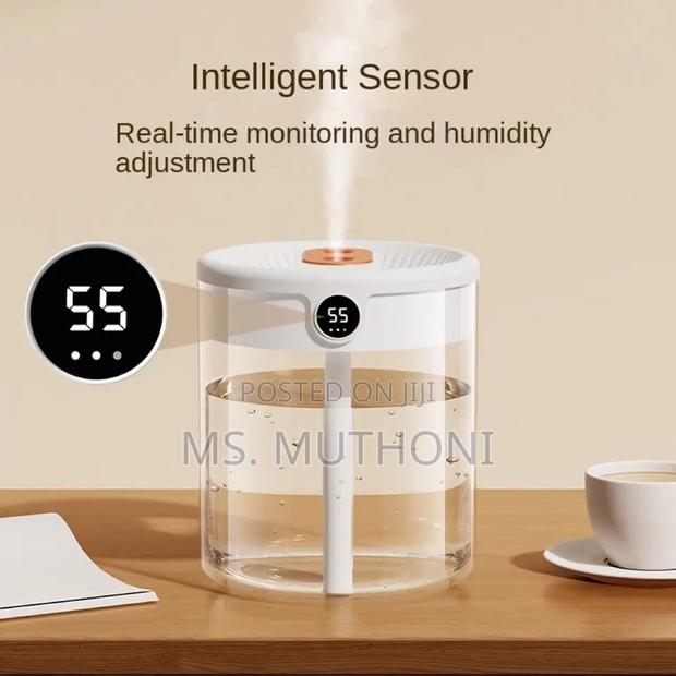 2L Double Nozzle Air Humidifier With LCD - thumbnail 5