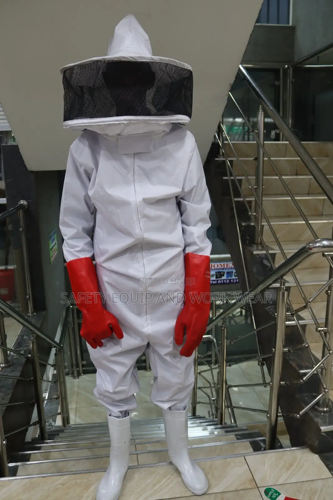 Bee Suit White Set