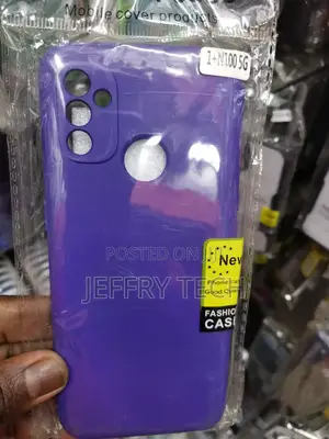 Oneplus Nord N100 Soft Silicone Cover Anti-Scratch-Purple