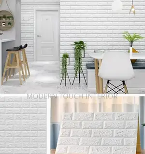 White 3d Foam Panel