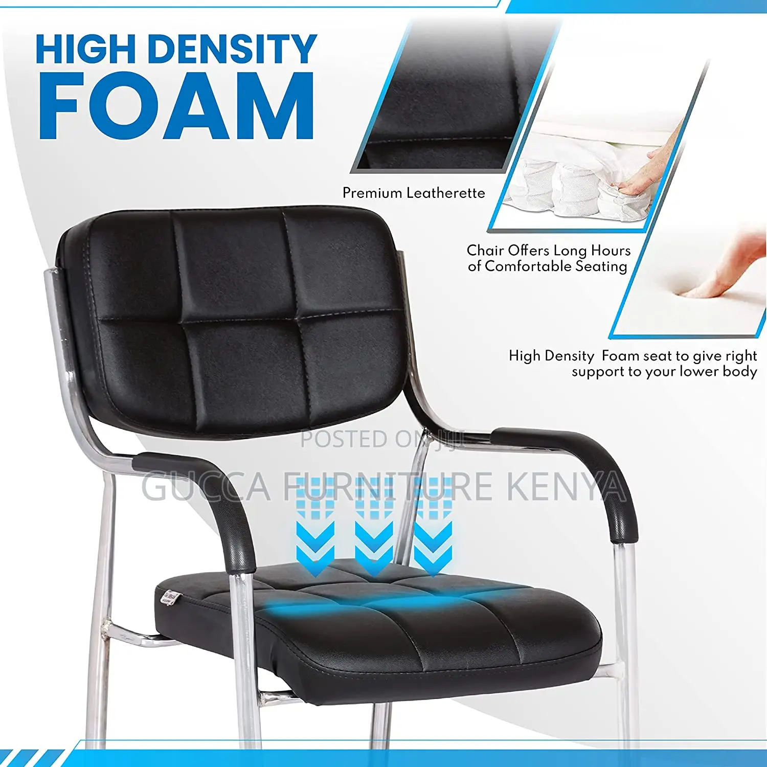 Office Chairs: Medium Back Catalina Visitor’S Office Seat