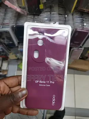Liquid Silicone Back Case for Oppo Reno 11 Pro 5g-Burgundy