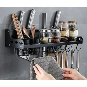 Kitchen Rack Organizer Wall Mounted