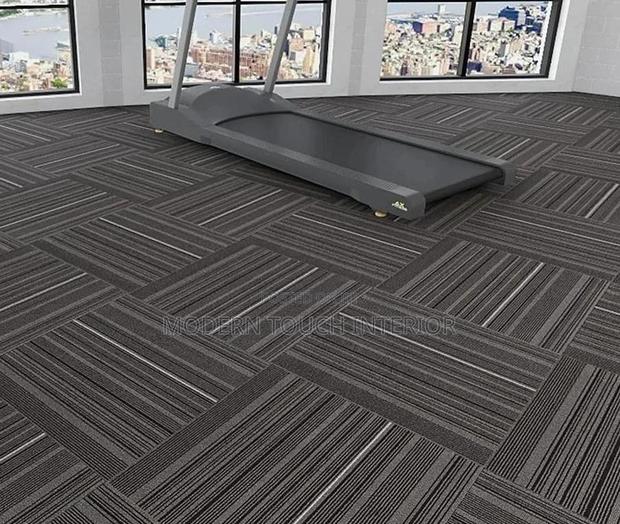Grey Square Carpet Tiles