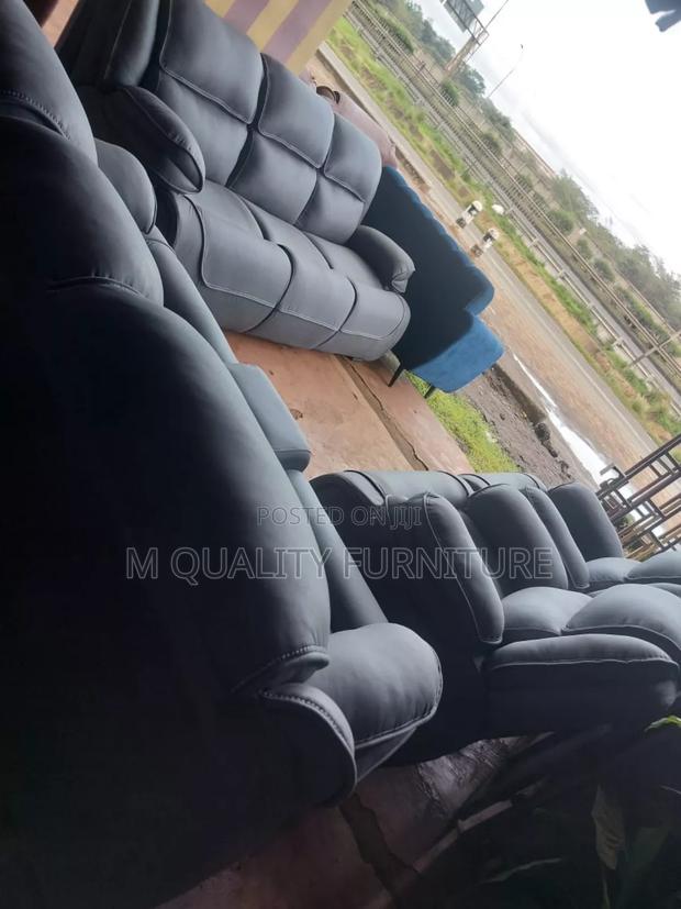 Dark Gray 7 Seater Couch