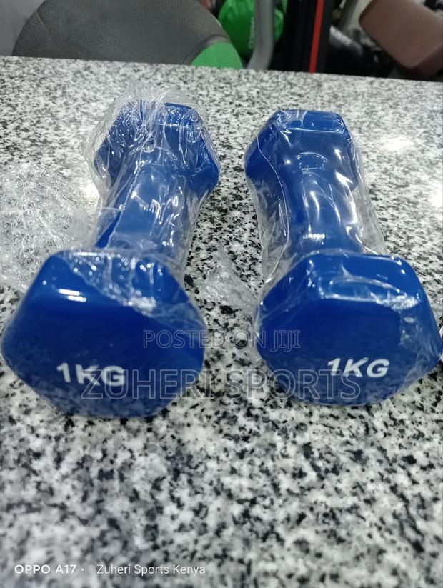 1kg Aerobic Dumbbells Pair - main view