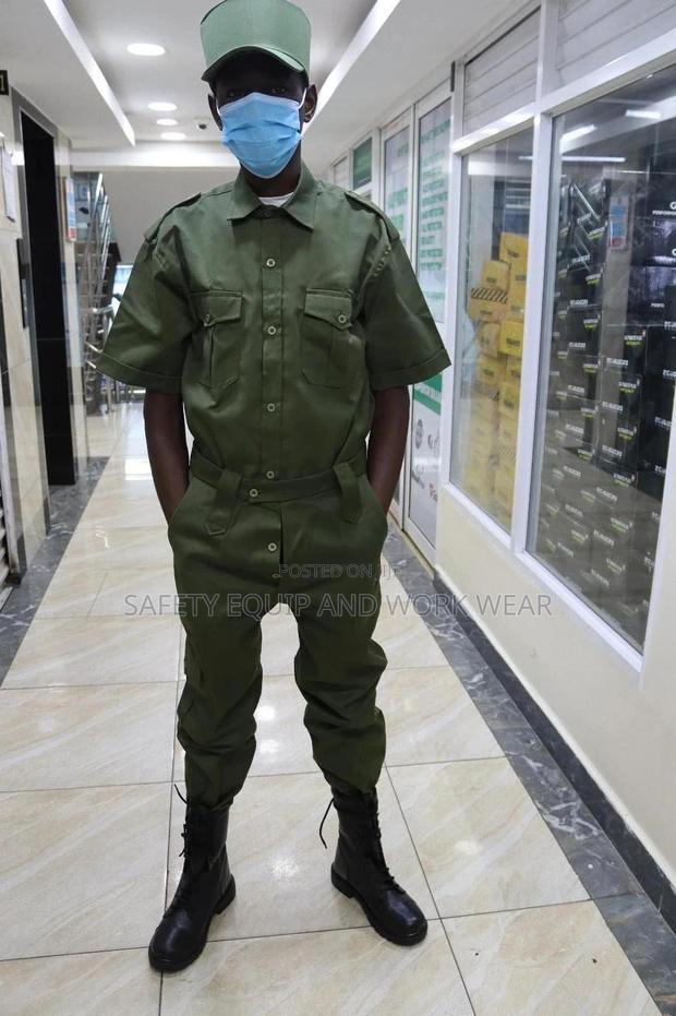 Security Uniform Green