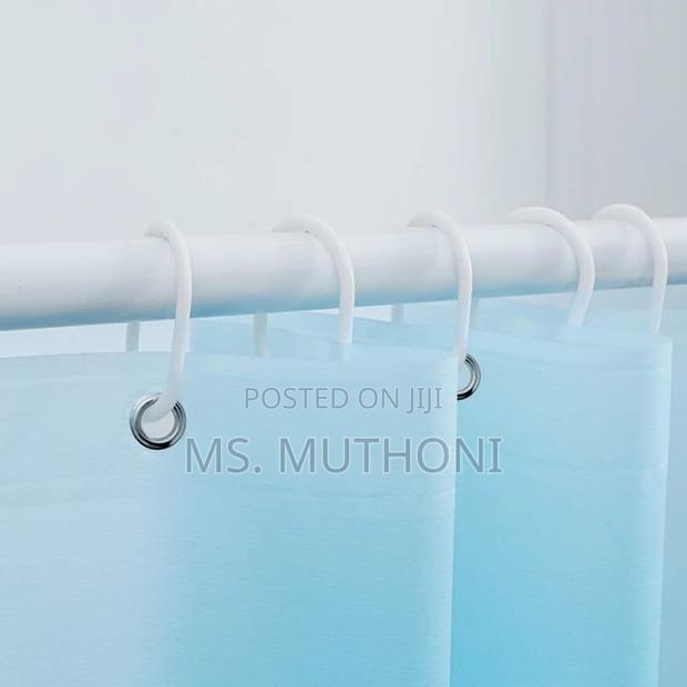 180*180cm Shower Curtains With Hooks - thumbnail 8