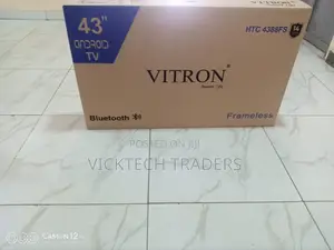 Vitron 43 Inch Android and Frameless Tv!!
