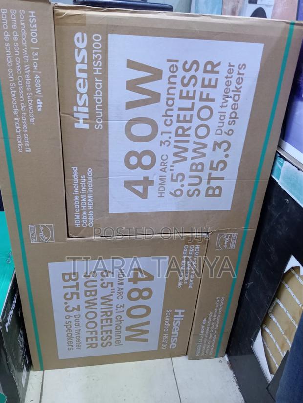 Hisense 2.1 Hs 3100 Soundbar With 480 Watts - thumbnail 2