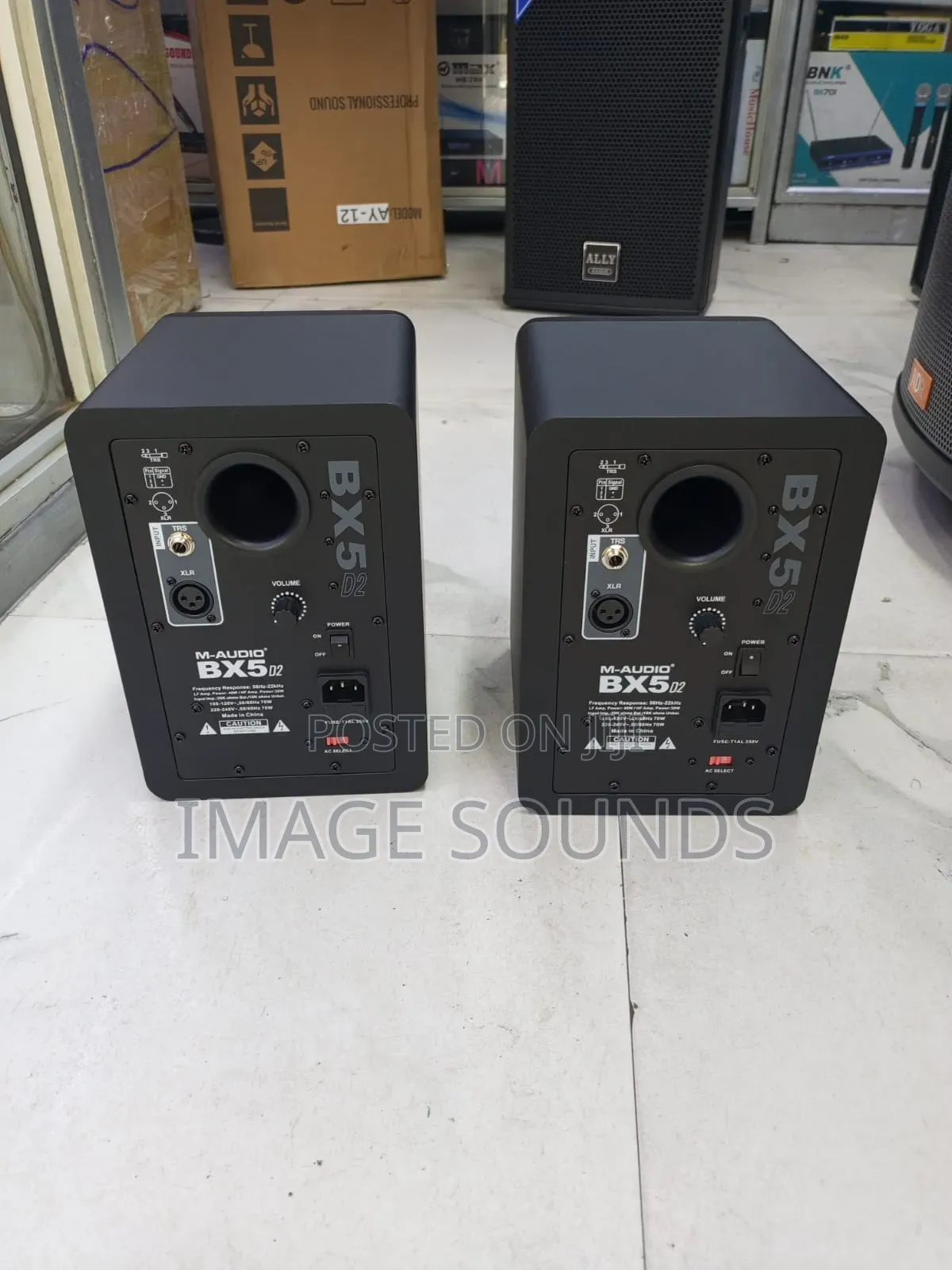 Studio Monitors M-Audio Bx5d2 Speakers