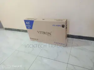 Vitron 43" Inch Smart Android Tv With 1yr Warranty,Frameless