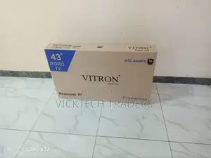 Vitron 43inch Android Smart Tv With Bluetooth,1yr Warranty
