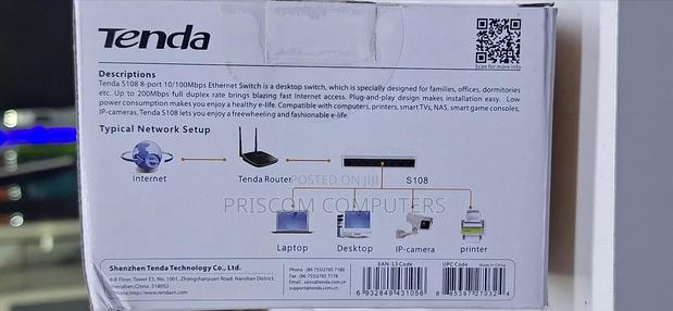 8 Port Tenda Switch - thumbnail 4