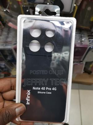 Infinix Note 40 Pro 4G Soft TPU Silicone Case-Black - thumbnail 2