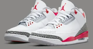 Air Jordan 3 'Fire Red' Sizes 40_45 at 3200