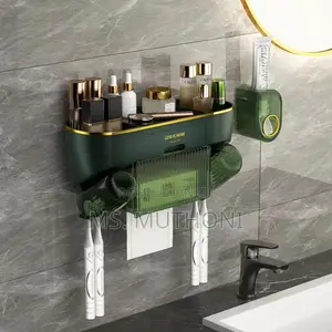 Luxury Multifunctional Toothbrush Holder and Squeezer