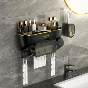 Luxury Multifunctional Toothbrush Holder and Squeezer