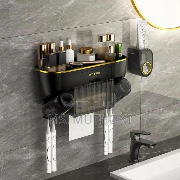 Luxury Multifunctional Toothbrush Holder and Squeezer - thumbnail 4