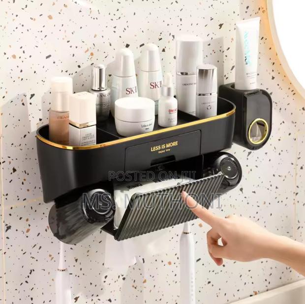 Luxury Multifunctional Toothbrush Holder and Squeezer - thumbnail 7