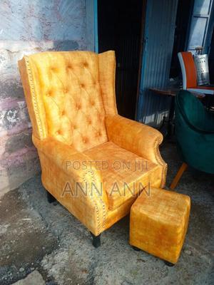 Pedicure Seat and and Poof