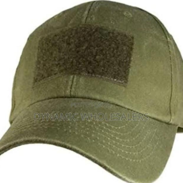 High Quality Plain Caps Adjustable Baseball Caps - thumbnail 2