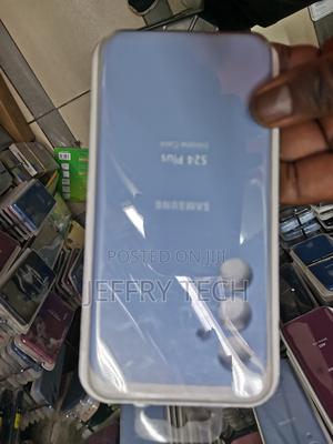 Samsung S24 Plus Soft Silicone Case Shockproof-Sky Blue - thumbnail 2