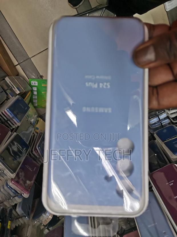 Samsung S24 Plus Soft Silicone Case Shockproof-Sky Blue - main view