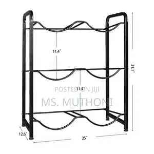 *8 Water Bottle Holder Rack*