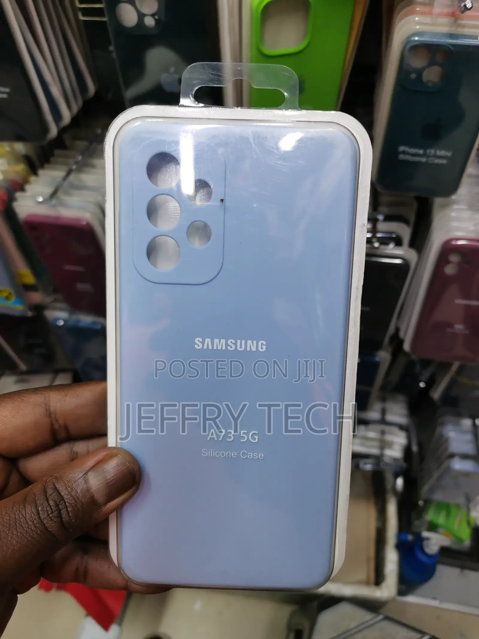 Oppo A17 4G Case Silicone Phone Case Anti-Scratch-Sky Blue